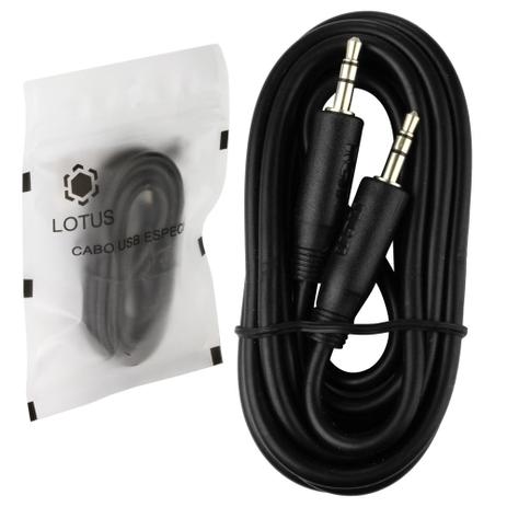 Cabo de Audio P2 para P2 1.80 MT Cabo P2 Lotus - Vitrine é boa?