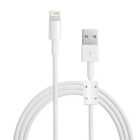Cabo de Dados USB Filtro Duplo para iPhone Verde 1,5m Branco Menor preço em Cabo de Dados USB Filtro Duplo para iPhone Verde 1,5m Branco