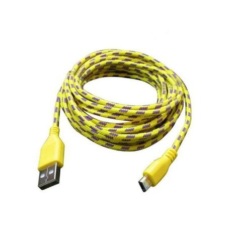 Cabo de Dados USB para iPhone 5 5S 5C NYLON 3 Metros Amarelo - Ukimix é ruim? Cabo de Dados USB para iPhone 5 5S 5C NYLON 3 Metros Amarelo - Ukimix é boa?