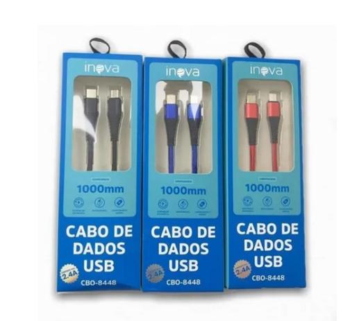 Cabo De Dados V8 Inova 2.4a Menor preço em Cabo De Dados V8 Inova 2.4a