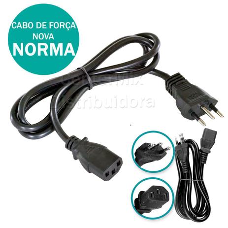 Cabo De Força Energia P/ Computador Pc Monitor Padrão Novo - MEX Menor preço em Cabo De Força Energia P/ Computador Pc Monitor Padrão Novo - MEX