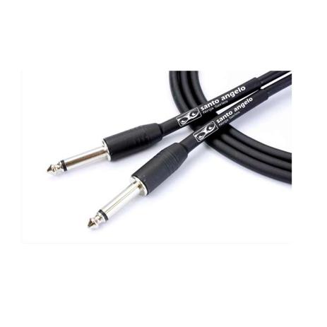 Cabo de guitarra santo angelo 0,20mm p10ninja cable 30ft/9.15m Menor preço em Cabo de guitarra santo angelo 0,20mm p10ninja cable 30ft/9.15m