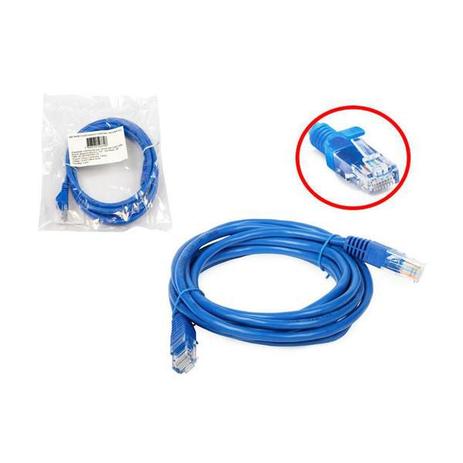 Cabo de rede cat6 azul cb0386 - Global Menor preço em Cabo de rede cat6 azul cb0386 - Global