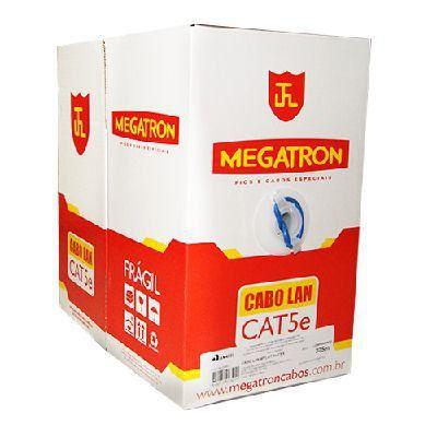Cabo de rede utp cat5e macrocabos - 305m Menor preço em Cabo de rede utp cat5e macrocabos - 305m