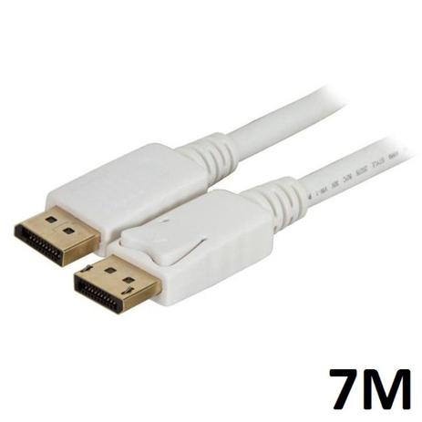 Cabo Displayport Displayport 7 Metros Cabo Dp Dp 7m 1.2 4k - Hdmatters Menor preço em Cabo Displayport Displayport 7 Metros Cabo Dp Dp 7m 1.2 4k - Hdmatters