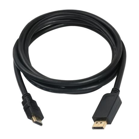 Cabo Displayport Macho Para Hdmi Multilaser Wi375 1080p Menor preço em Cabo Displayport Macho Para Hdmi Multilaser Wi375 1080p
