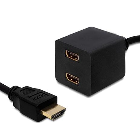 Cabo Duplicador Hdmi 1 Entrada 2 Saidas HH 103 - Dmix Menor preço em Cabo Duplicador Hdmi 1 Entrada 2 Saidas HH 103 - Dmix