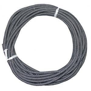 Cabo Elétrico Revestido em Tecido Trançado Mescla 10 metros - Atelier luz é boa?