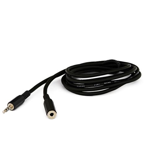 Cabo Extensão Fone de Ouvido Plug P2 - Outras Menor preço em Cabo Extensão Fone de Ouvido Plug P2 - Outras