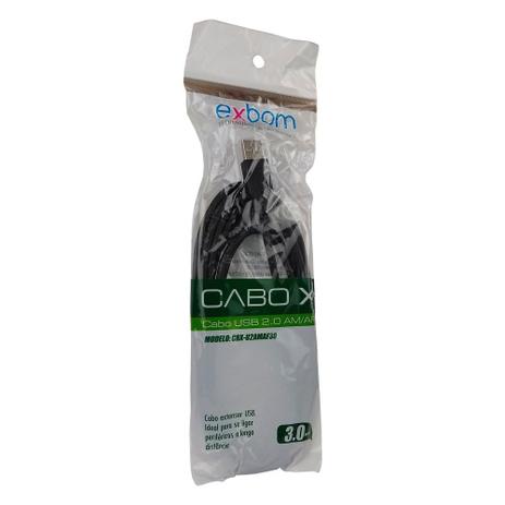Cabo Extensor 3,0m Exbom Preto Com Filtro é boa?