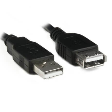 Cabo Extensor USB 2.0 1.8M PC-USB1802 PlusCable Menor preço em Cabo Extensor USB 2.0 1.8M PC-USB1802 PlusCable