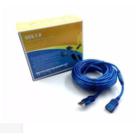 Cabo Extensor Usb 2.0 10 Metros - Star pixx Menor preço em Cabo Extensor Usb 2.0 10 Metros - Star pixx