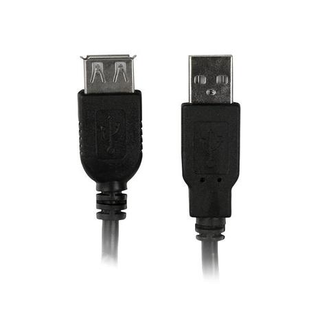 Cabo Extensor Usb 2.0 Am/Af 1,8 Mts Pluscable - PC-USB1802 Menor preço em Cabo Extensor Usb 2.0 Am/Af 1,8 Mts Pluscable - PC-USB1802