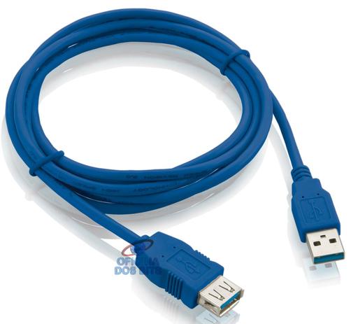 Cabo Extensor USB 3.0 - 1.80 metros - Multilaser WI210 Menor preço em Cabo Extensor USB 3.0 - 1.80 metros - Multilaser WI210