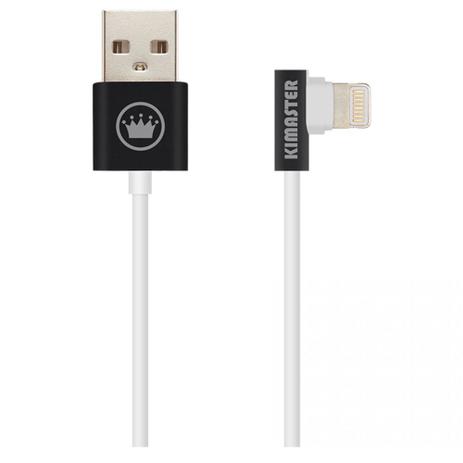 Cabo Fast Charge Rapido iPhone Lightning Preto - Kimaster Menor preço em Cabo Fast Charge Rapido iPhone Lightning Preto - Kimaster
