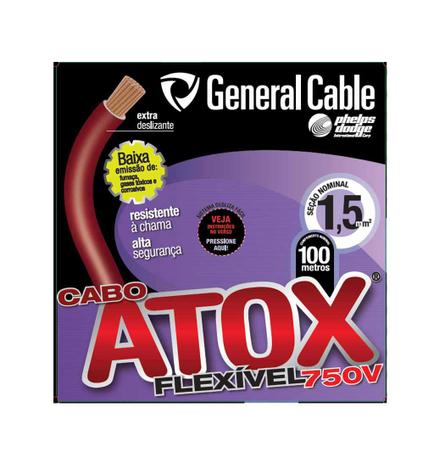 Cabo Fio Afumex Flexivel 1,5mm 750v Rolo 100 Metros Azul - Cb 3755 Az Atox - Phelps Dodge Menor preço em Cabo Fio Afumex Flexivel 1,5mm 750v Rolo 100 Metros Azul - Cb 3755 Az Atox - Phelps Dodge