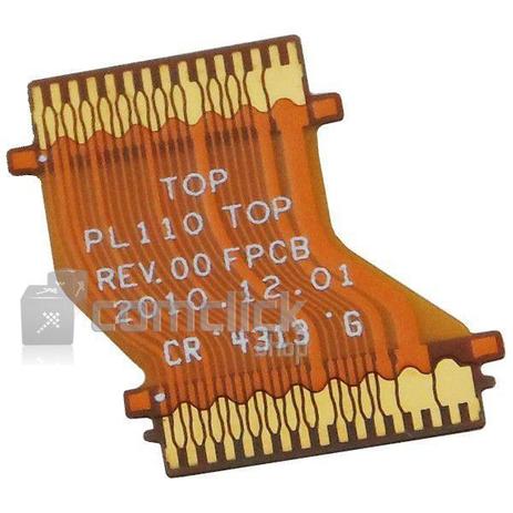 Cabo Flat da Placa Principal com a Placa Superior do Flash Câmera Digital Samsung DV100 DV300F PL120 Menor preço em Cabo Flat da Placa Principal com a Placa Superior do Flash Câmera Digital Samsung DV100 DV300F PL120