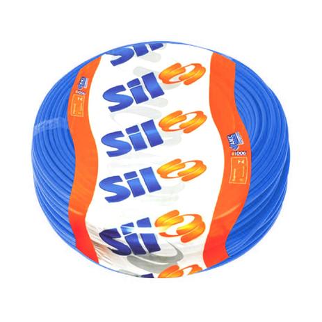 Menor preço em Cabo Flexível 4,0mm Azul 100m SIL