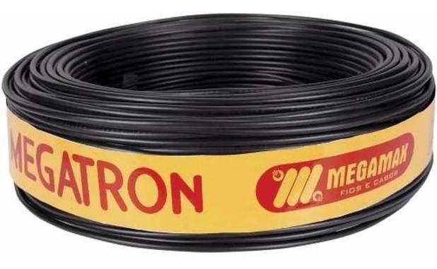 Cabo Flexível 750v Megatron 2,5mm - 100mts - Preto Menor preço em Cabo Flexível 750v Megatron 2,5mm - 100mts - Preto