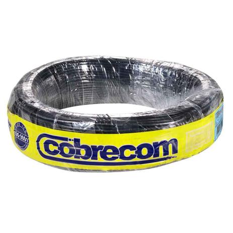 Cabo Flexível com até 750V 1,5mm preto 100 metros Cobrecom Menor preço em Cabo Flexível com até 750V 1,5mm preto 100 metros Cobrecom