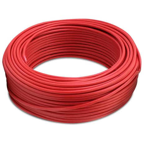 Cabo Força Fio Bateria TechNoise 9mm 50 Metros Vermelho Translúcido PVC Cobre Flexível Menor preço em Cabo Força Fio Bateria TechNoise 9mm 50 Metros Vermelho Translúcido PVC Cobre Flexível