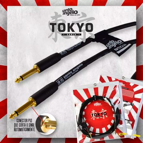 Cabo guitarra santo angelo tokyo b 25ft 7,62mts 0,50mm p10m x p10m é boa?