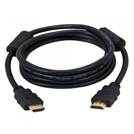 Cabo HDMI 1.4 Digital Center Full HD 3D 1 Mt Menor preço em Cabo HDMI 1.4 Digital Center Full HD 3D 1 Mt