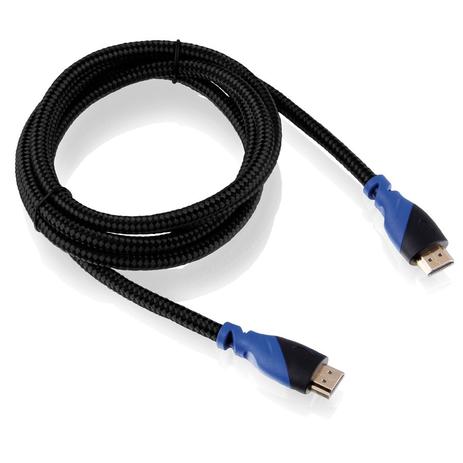 Cabo Hdmi 1.4 Multilaser Wi235 1.8M Cabo De Nylon Menor preço em Cabo Hdmi 1.4 Multilaser Wi235 1.8M Cabo De Nylon