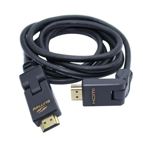 Cabo Hdmi 1.4 Sumay Sm-Hdf36 Flex High Speed 3.6m Preto Menor preço em Cabo Hdmi 1.4 Sumay Sm-Hdf36 Flex High Speed 3.6m Preto