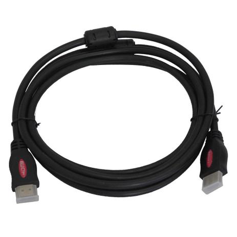 Cabo HDMI 1.4V Macho x Macho 3 metros Preto - Gc Menor preço em Cabo HDMI 1.4V Macho x Macho 3 metros Preto - Gc