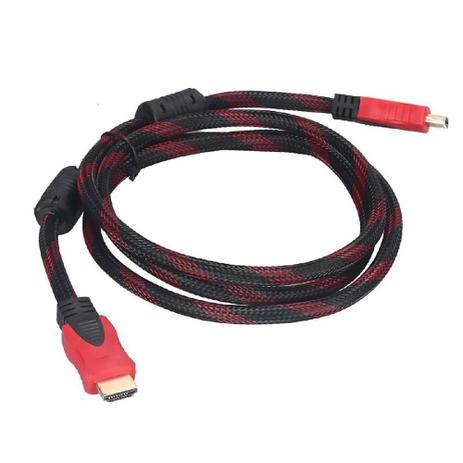 Cabo HDMI 1.8m Versão 1.4 com Malha de Nylon e Filtro OD6.8 Blindado CBX-H18CM - Exbom Menor preço em Cabo HDMI 1.8m Versão 1.4 com Malha de Nylon e Filtro OD6.8 Blindado CBX-H18CM - Exbom