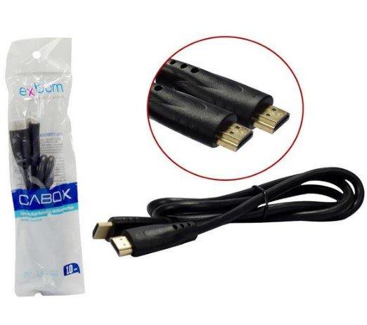 Cabo HDMI 1 Metro CBX-H10SM CB0200 - Gv é ruim? Cabo HDMI 1 Metro CBX-H10SM CB0200 - Gv é boa?