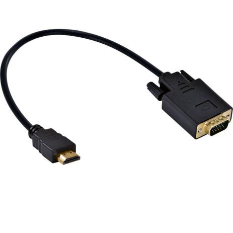 Cabo HDMI 19 Pinos Macho p/ VGA 15 Pinos Macho 30cm Vinik Menor preço em Cabo HDMI 19 Pinos Macho p/ VGA 15 Pinos Macho 30cm Vinik