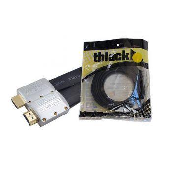 Cabo HDMI 2.0 Flat Conector Desmontável 5 Metros - Tblack Menor preço em Cabo HDMI 2.0 Flat Conector Desmontável 5 Metros - Tblack