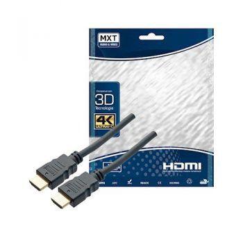 Cabo HDMI 2.0 Ultra HD 4K Ouro 3D 1.8 Metros - MXT é boa?