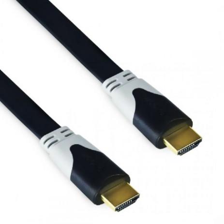 Cabo Hdmi Achatado Versão 1.4 Suporte 3D com 3 Metros Exbom Menor preço em Cabo Hdmi Achatado Versão 1.4 Suporte 3D com 3 Metros Exbom