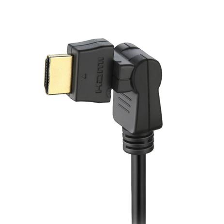 Cabo hdmi articulado 360 graus 1,8 metros elgin Menor preço em Cabo hdmi articulado 360 graus 1,8 metros elgin