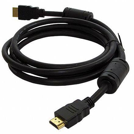 Cabo HDMI Com Conector Reto Brasforma Menor preço em Cabo HDMI Com Conector Reto Brasforma