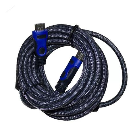 Cabo HDMI Exbom 5 Metros Blindado 1.4 TV Videogame Computador Hometheater - -- Menor preço em Cabo HDMI Exbom 5 Metros Blindado 1.4 TV Videogame Computador Hometheater - --