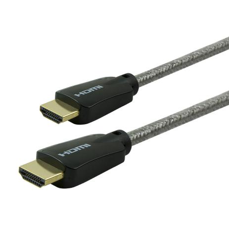 Cabo HDMI General Electric Pro 1,80m Ultra Resistente, Full HD, 4K e Conector Banhado a Ouro GE Menor preço em Cabo HDMI General Electric Pro 1,80m Ultra Resistente, Full HD, 4K e Conector Banhado a Ouro GE