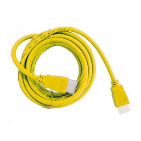 Cabo HDMI Kolke Amarelo 1.8m 1.4v / 19pm Menor preço em Cabo HDMI Kolke Amarelo 1.8m 1.4v / 19pm
