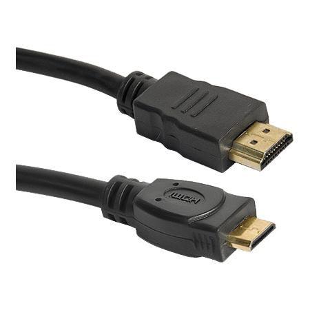 Cabo hdmi p/ mini hdmi c/ filtro full hd/3d/1.4v - 2 metros - Storm Menor preço em Cabo hdmi p/ mini hdmi c/ filtro full hd/3d/1.4v - 2 metros - Storm
