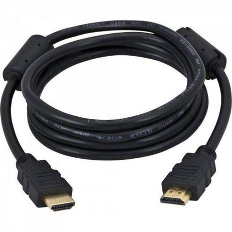 Cabo hdmi rohs v 2.0 m/m c/filtro 2mts Menor preço em Cabo hdmi rohs v 2.0 m/m c/filtro 2mts