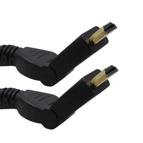 Cabo HDMI Rotation (Dobrável) - Hardline Menor preço em Cabo HDMI Rotation (Dobrável) - Hardline