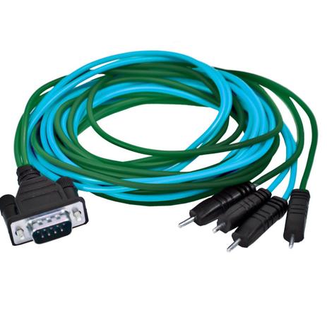 Cabo Ibramed Para Neurodyn Ii, Compact, Aussie Sport - Db9 - 02 Canais - 04 Fios - Wegflex Menor preço em Cabo Ibramed Para Neurodyn Ii, Compact, Aussie Sport - Db9 - 02 Canais - 04 Fios - Wegflex