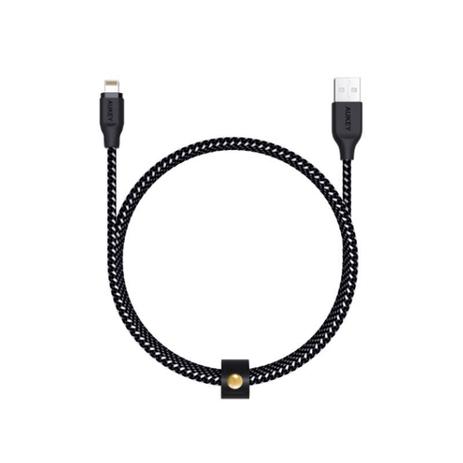 Cabo Lightning Certificado MFI Com 1.2M Aukey CB-AL1 Menor preço em Cabo Lightning Certificado MFI Com 1.2M Aukey CB-AL1