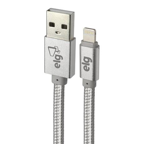 Cabo Lightning Flat 1M Recarga e Sincronização - L810 - Elg Menor preço em Cabo Lightning Flat 1M Recarga e Sincronização - L810 - Elg
