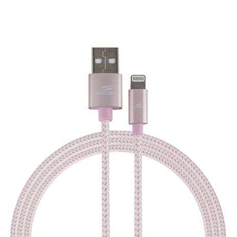 Cabo Lightning USB Sumay SM-C2512M 1,2 Metros Rosa Ouro Menor preço em Cabo Lightning USB Sumay SM-C2512M 1,2 Metros Rosa Ouro