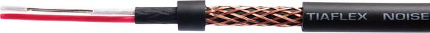Cabo microfone emborrachado 6mm (stereo) balanceado noiseless 2x24 awg 100 metros preto - Tiaflex Menor preço em Cabo microfone emborrachado 6mm (stereo) balanceado noiseless 2x24 awg 100 metros preto - Tiaflex