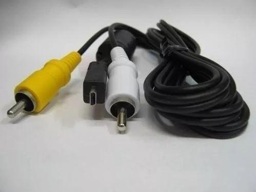 Cabo mini usb 8 pinos + 2 rca av 1,2 metros - Sem marca Menor preço em Cabo mini usb 8 pinos + 2 rca av 1,2 metros - Sem marca